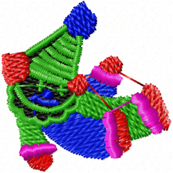 Joker Clowns Embroidery Design 4 Joker Clowns Embroidery Design 4